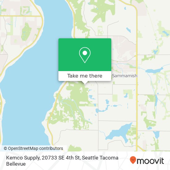 Kemco Supply, 20733 SE 4th St map