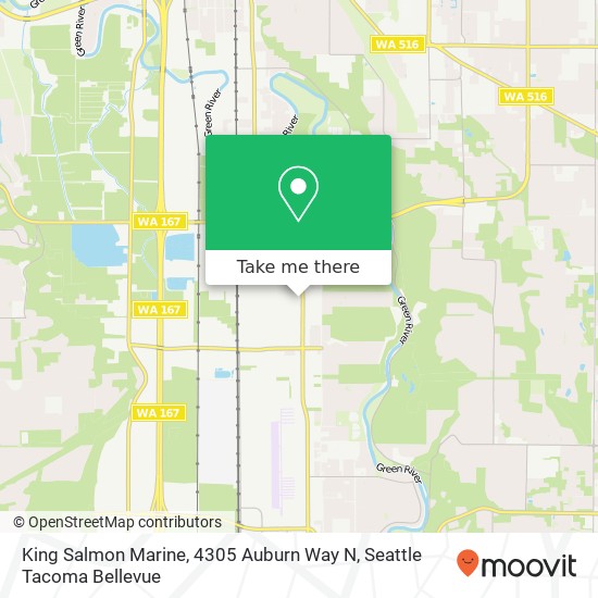 King Salmon Marine, 4305 Auburn Way N map