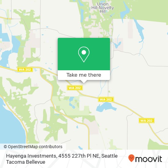 Mapa de Hayenga Investments, 4555 227th Pl NE