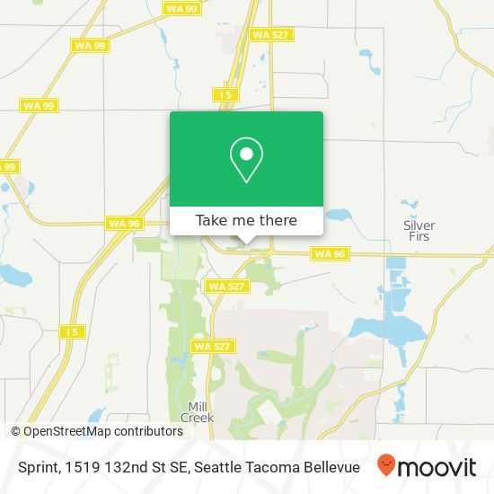 Sprint, 1519 132nd St SE map