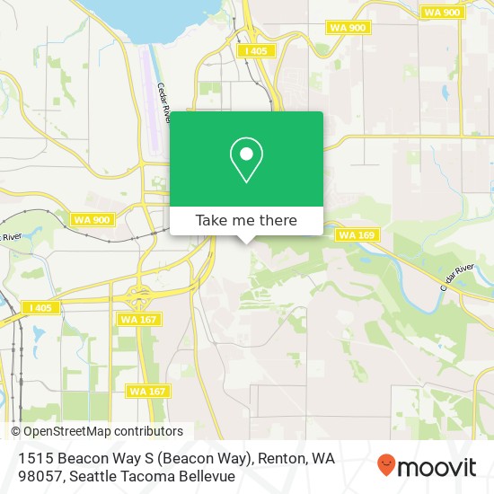 1515 Beacon Way S (Beacon Way), Renton, WA 98057 map