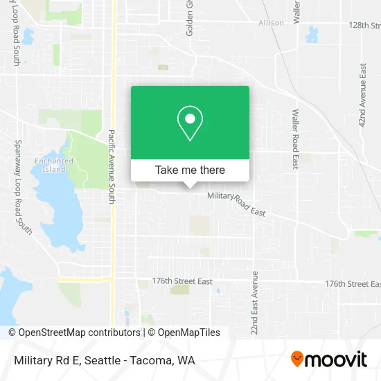 Military Rd E, Tacoma, WA 98445 map