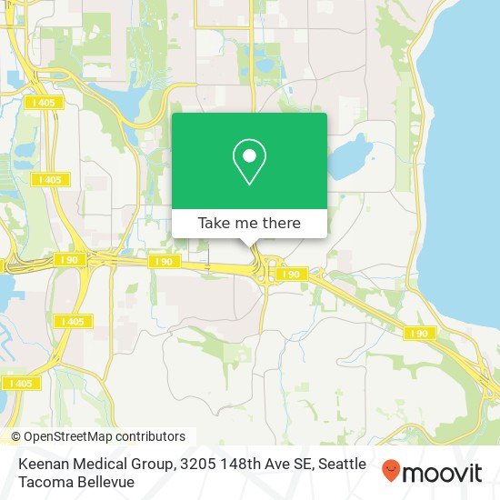 Keenan Medical Group, 3205 148th Ave SE map