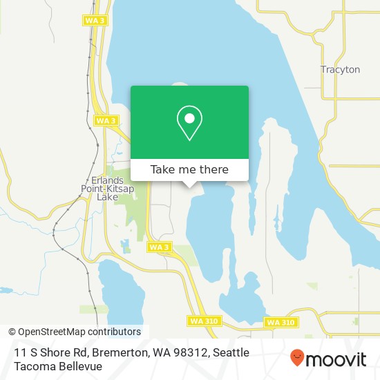 11 S Shore Rd, Bremerton, WA 98312 map