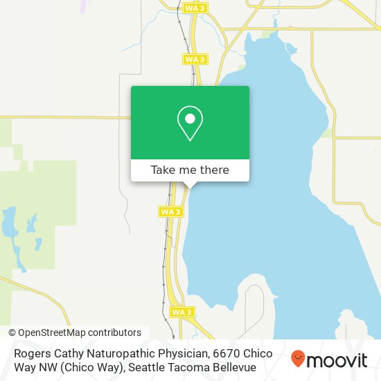 Rogers Cathy Naturopathic Physician, 6670 Chico Way NW map