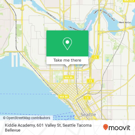 Kiddie Academy, 601 Valley St map