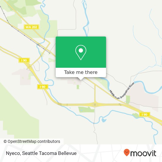Mapa de Nyeco, 1370 La Forest Dr SE