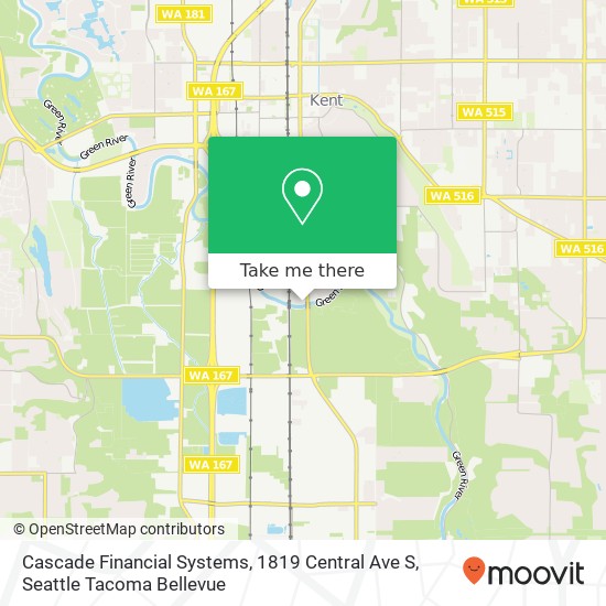 Cascade Financial Systems, 1819 Central Ave S map