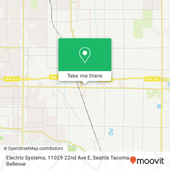 Mapa de Electric Systems, 11029 22nd Ave E