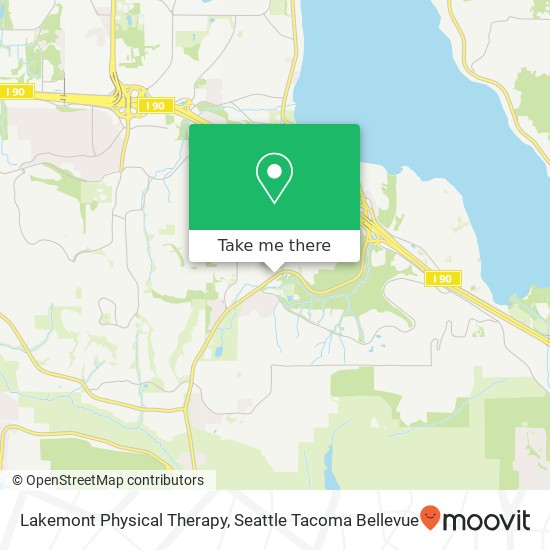 Mapa de Lakemont Physical Therapy