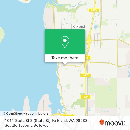 1011 State St S (State St), Kirkland, WA 98033 map