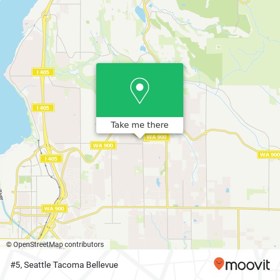 #5, 4033 NE Sunset Blvd #5, Renton, WA 98056, USA map