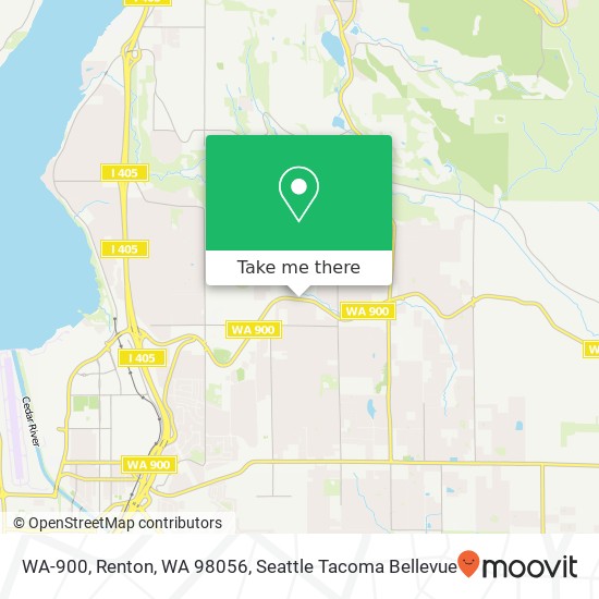 WA-900, Renton, WA 98056 map