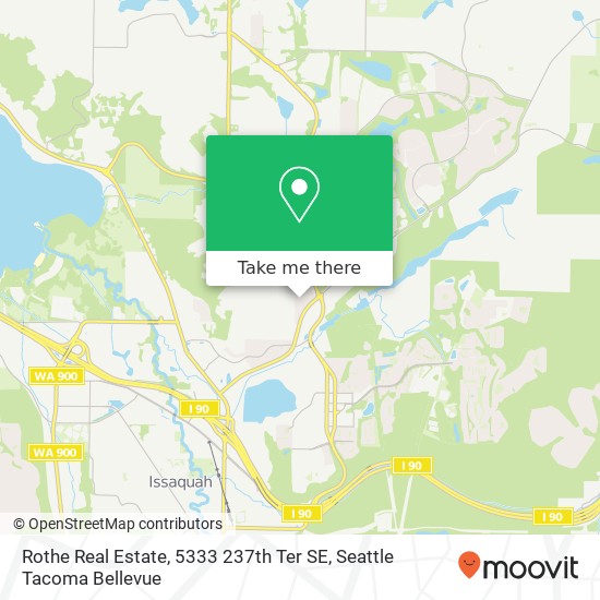 Mapa de Rothe Real Estate, 5333 237th Ter SE