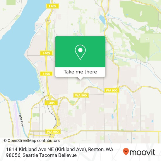 1814 Kirkland Ave NE (Kirkland Ave), Renton, WA 98056 map