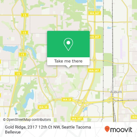 Gold Ridge, 2317 12th Ct NW map