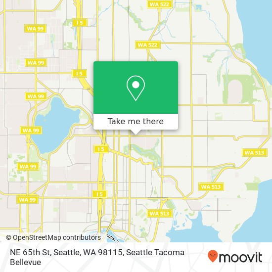 NE 65th St, Seattle, WA 98115 map
