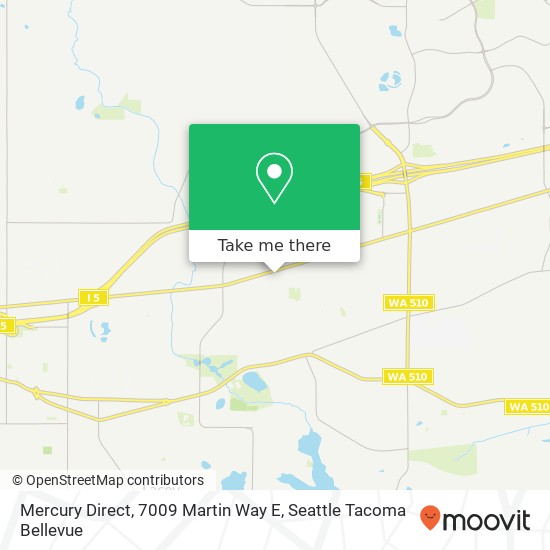 Mercury Direct, 7009 Martin Way E map