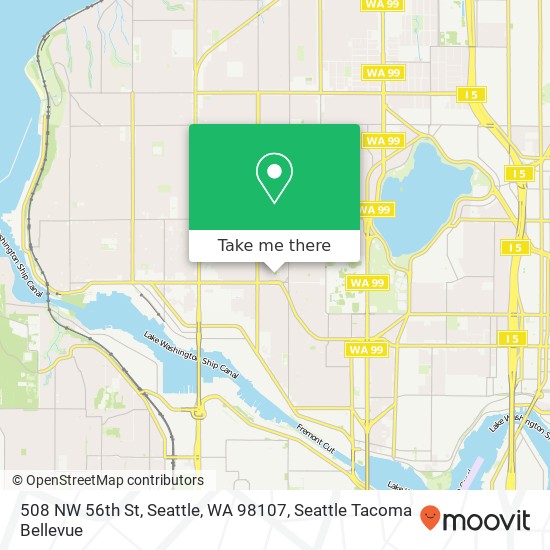 508 NW 56th St, Seattle, WA 98107 map