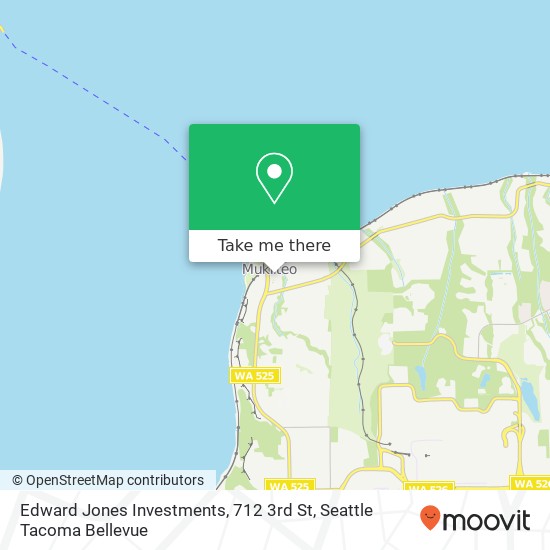 Mapa de Edward Jones Investments, 712 3rd St