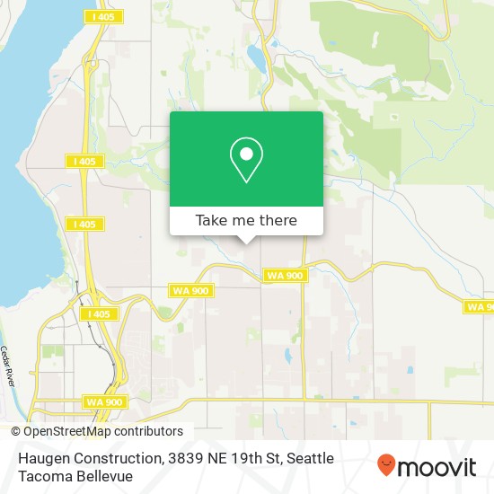 Haugen Construction, 3839 NE 19th St map