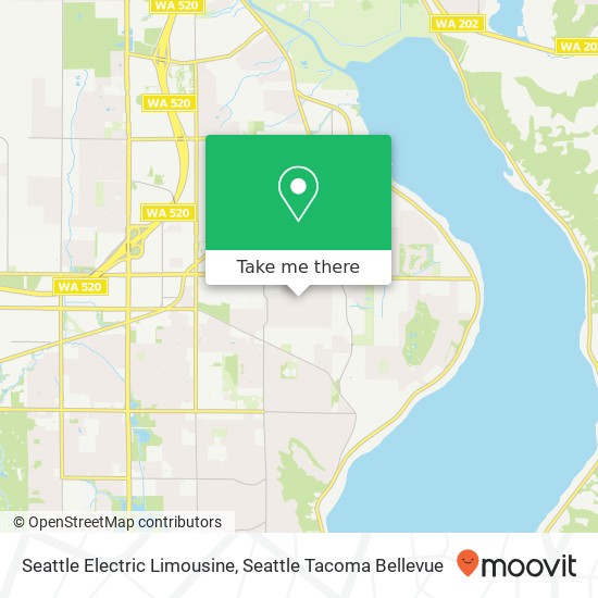 Seattle Electric Limousine map