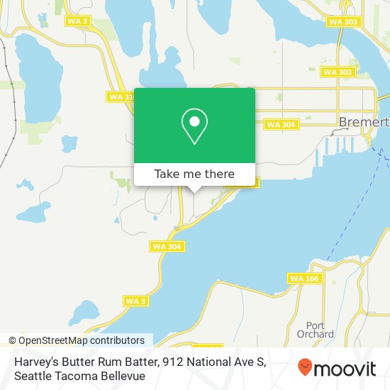 Harvey's Butter Rum Batter, 912 National Ave S map