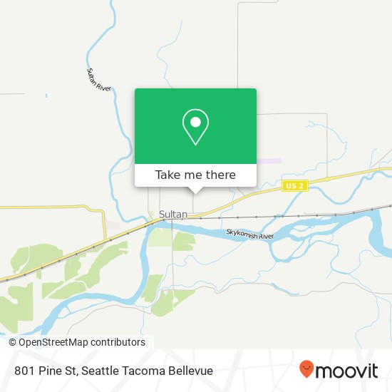 801 Pine St, Sultan, WA 98294 map