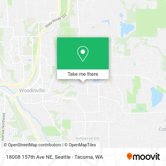 18008 157th Ave NE map