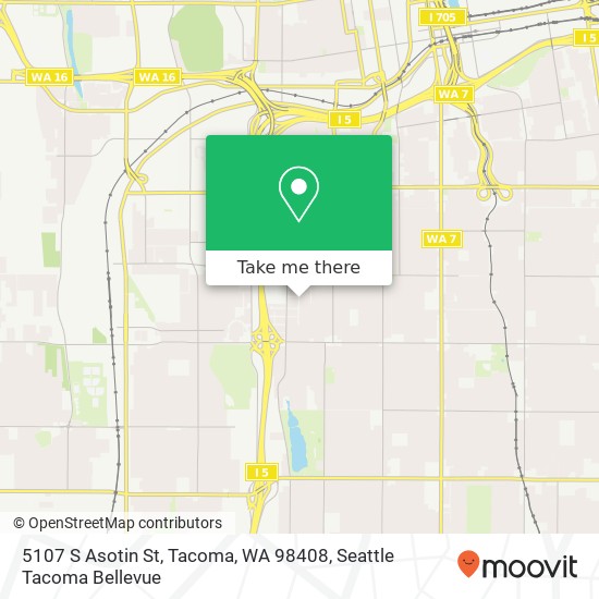 5107 S Asotin St, Tacoma, WA 98408 map