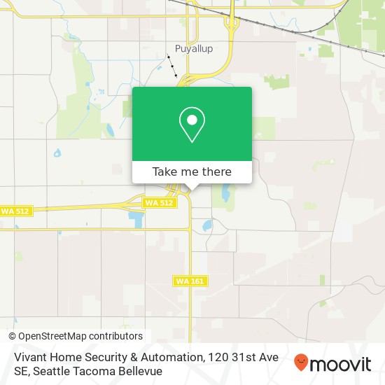 Mapa de Vivant Home Security & Automation, 120 31st Ave SE