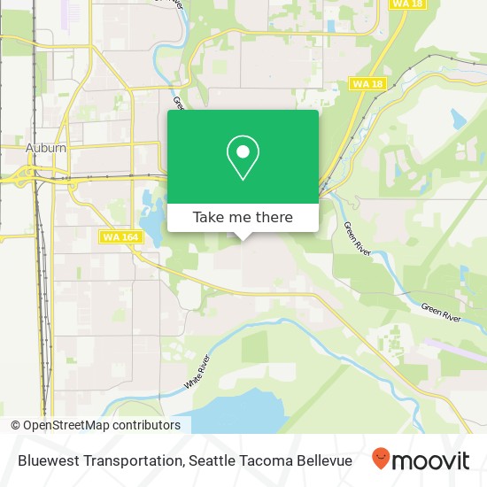 Bluewest Transportation map