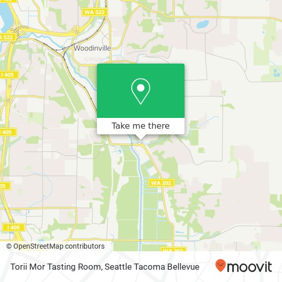 Mapa de Torii Mor Tasting Room