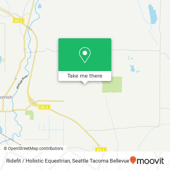 Mapa de Ridefit / Holistic Equestrian, 8121 139th Ave SE