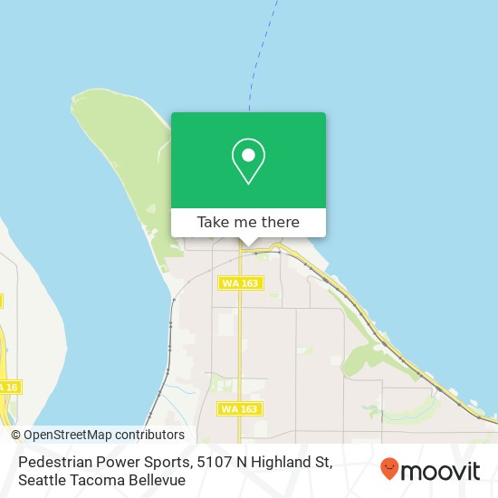 Pedestrian Power Sports, 5107 N Highland St map