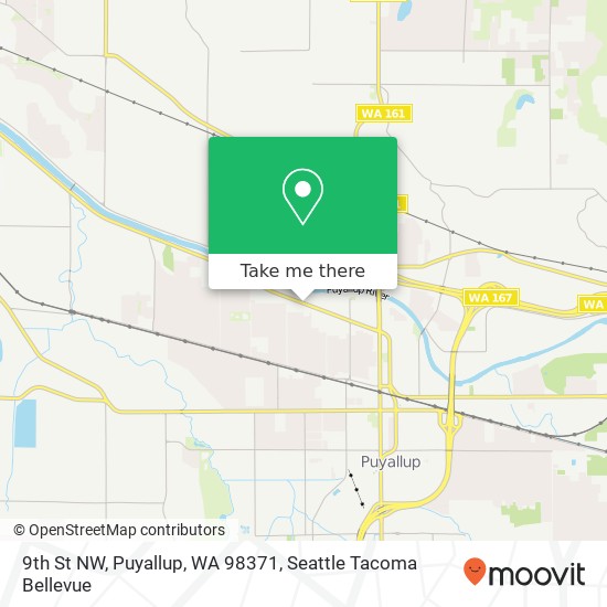 9th St NW, Puyallup, WA 98371 map