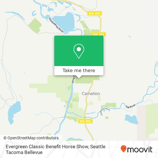 Evergreen Classic Benefit Horse Show, 5121 316th Ave NE map