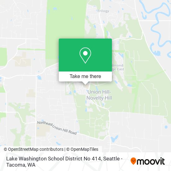 Mapa de Lake Washington School District No 414