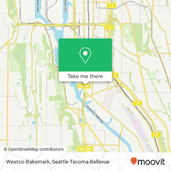 Westco-Bakemark map