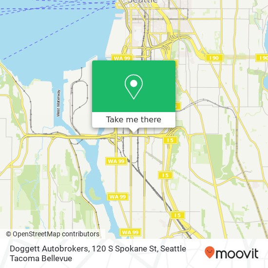 Doggett Autobrokers, 120 S Spokane St map