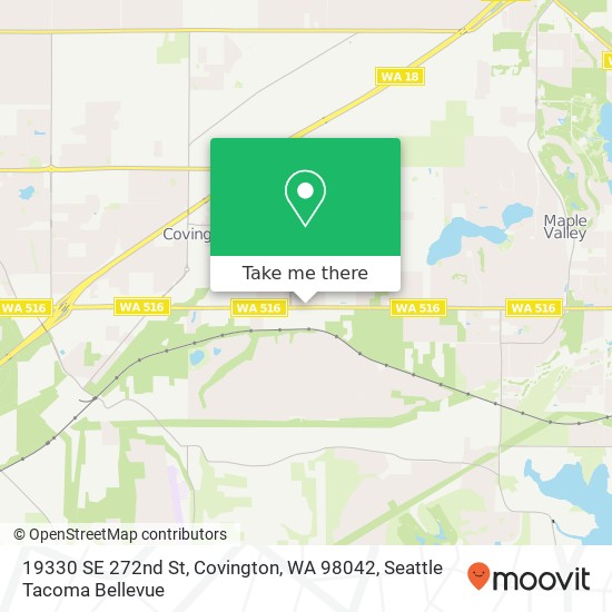 19330 SE 272nd St, Covington, WA 98042 map