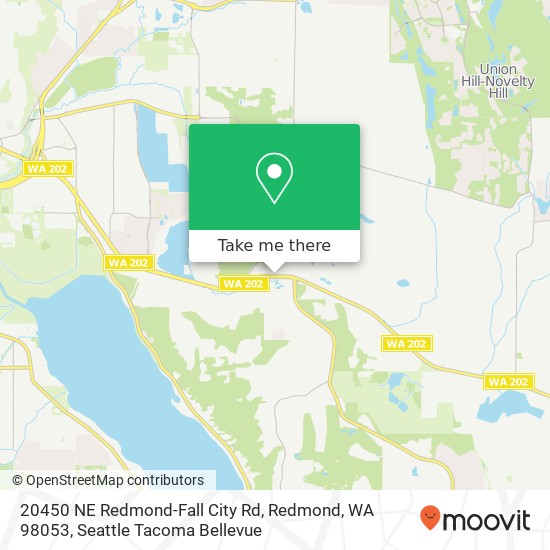 20450 NE Redmond-Fall City Rd, Redmond, WA 98053 map