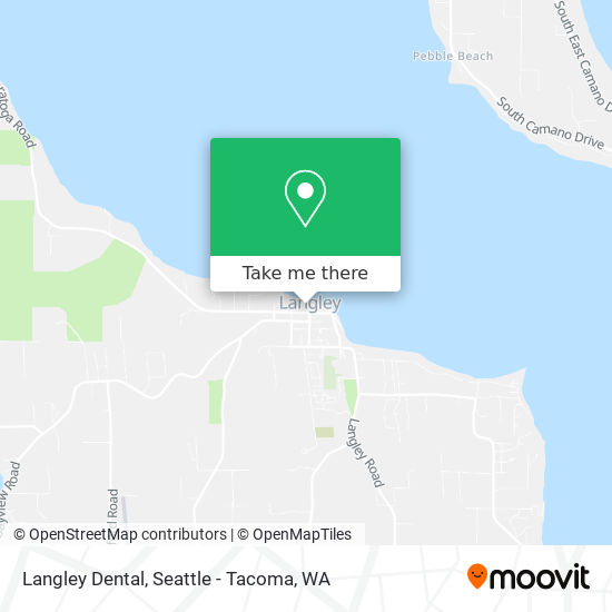 Langley Dental map