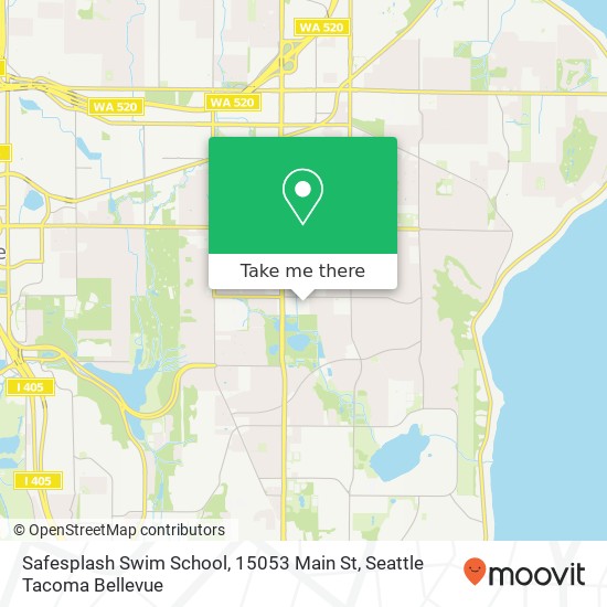Mapa de Safesplash Swim School, 15053 Main St