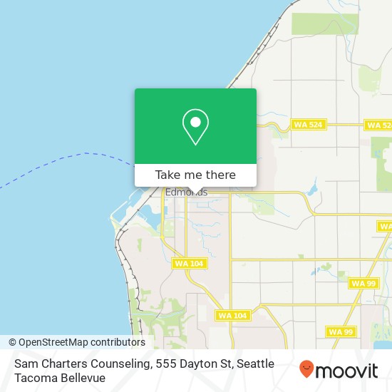 Sam Charters Counseling, 555 Dayton St map