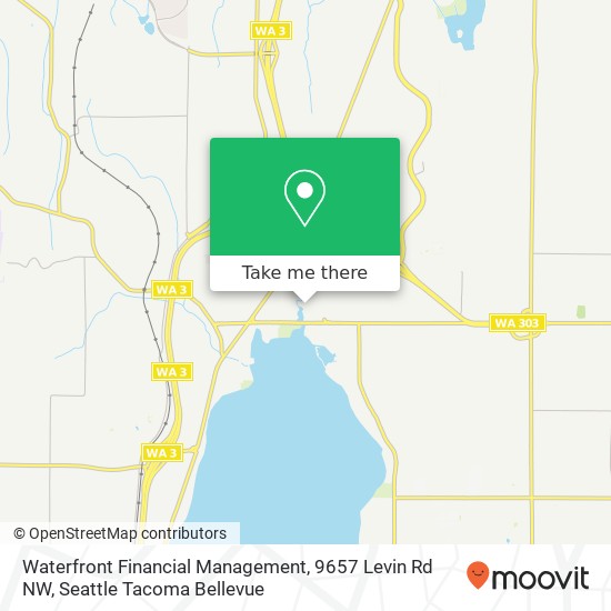 Waterfront Financial Management, 9657 Levin Rd NW map