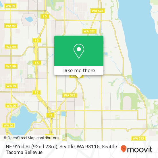 NE 92nd St (92nd 23rd), Seattle, WA 98115 map