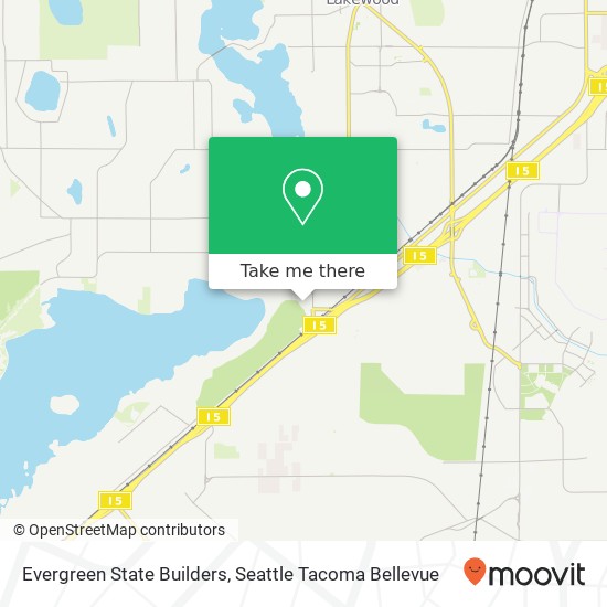 Evergreen State Builders map