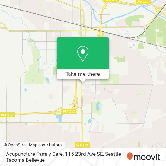 Mapa de Acupuncture Family Care, 115 23rd Ave SE