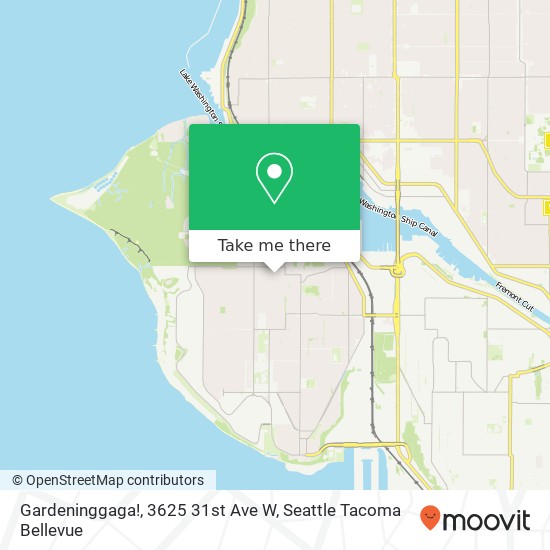 Gardeninggaga!, 3625 31st Ave W map